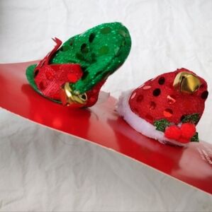 Holiday Hair Clips Barrettes Christmas Festive Gift Party Themed Festival Event